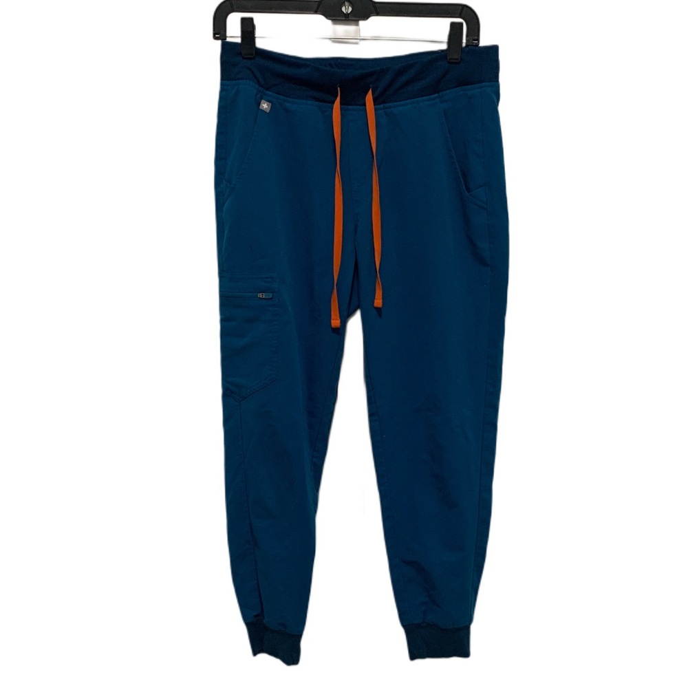 Figs Blue Orange Jogger Scrub Pants